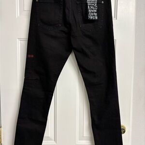 Ksubi Black Skinny Jeans for Men